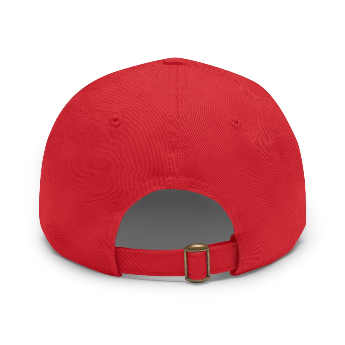 Classic Dad Hat with Leather Patch - Personalized Realtor Cap