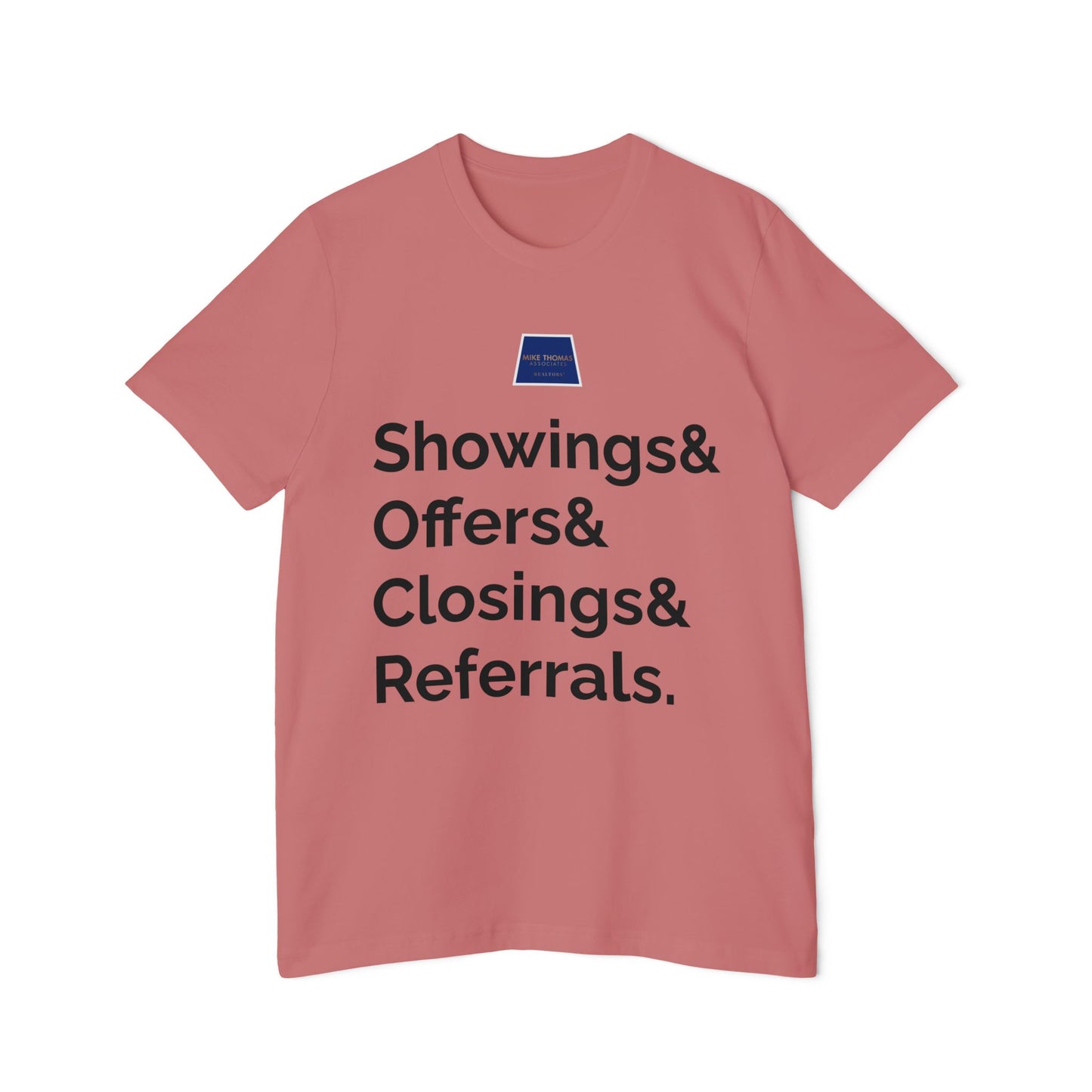 Real Estate Professional T-Shirt - USA-Made Unisex Jersey Tee with Slogan