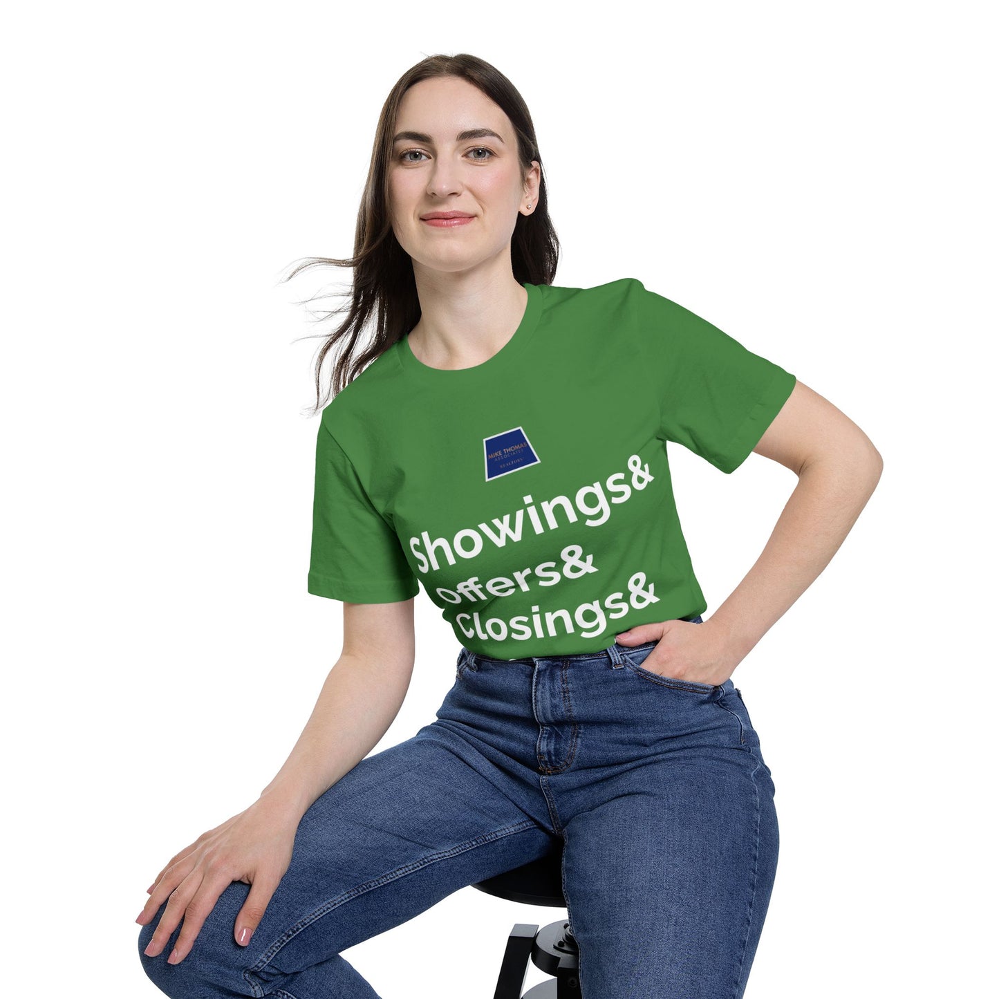 Real Estate Professional T-Shirt - USA-Made Unisex Jersey Tee with Slogan