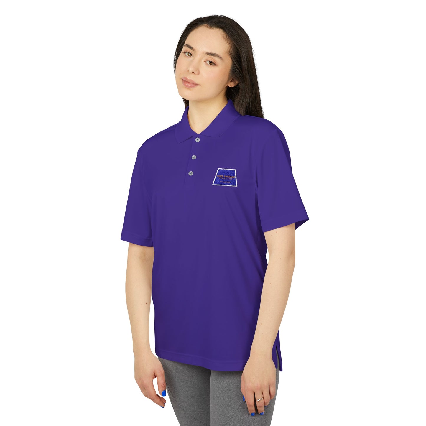 adidas Unisex Polo Shirt - Performance Athletic Style - MTA Trapezoid