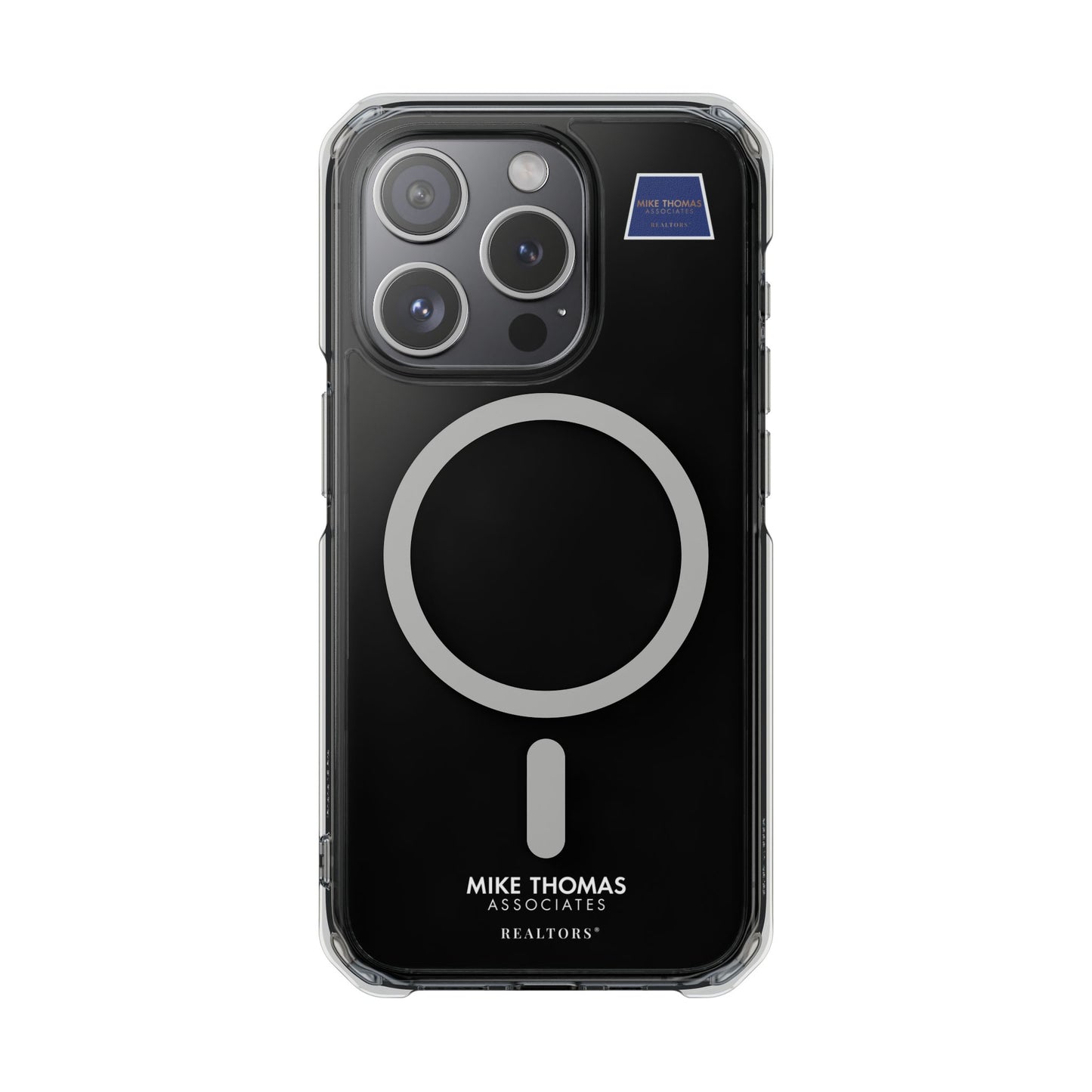 Magnetic Phone Case with Professional Branding - Clear Impact Design