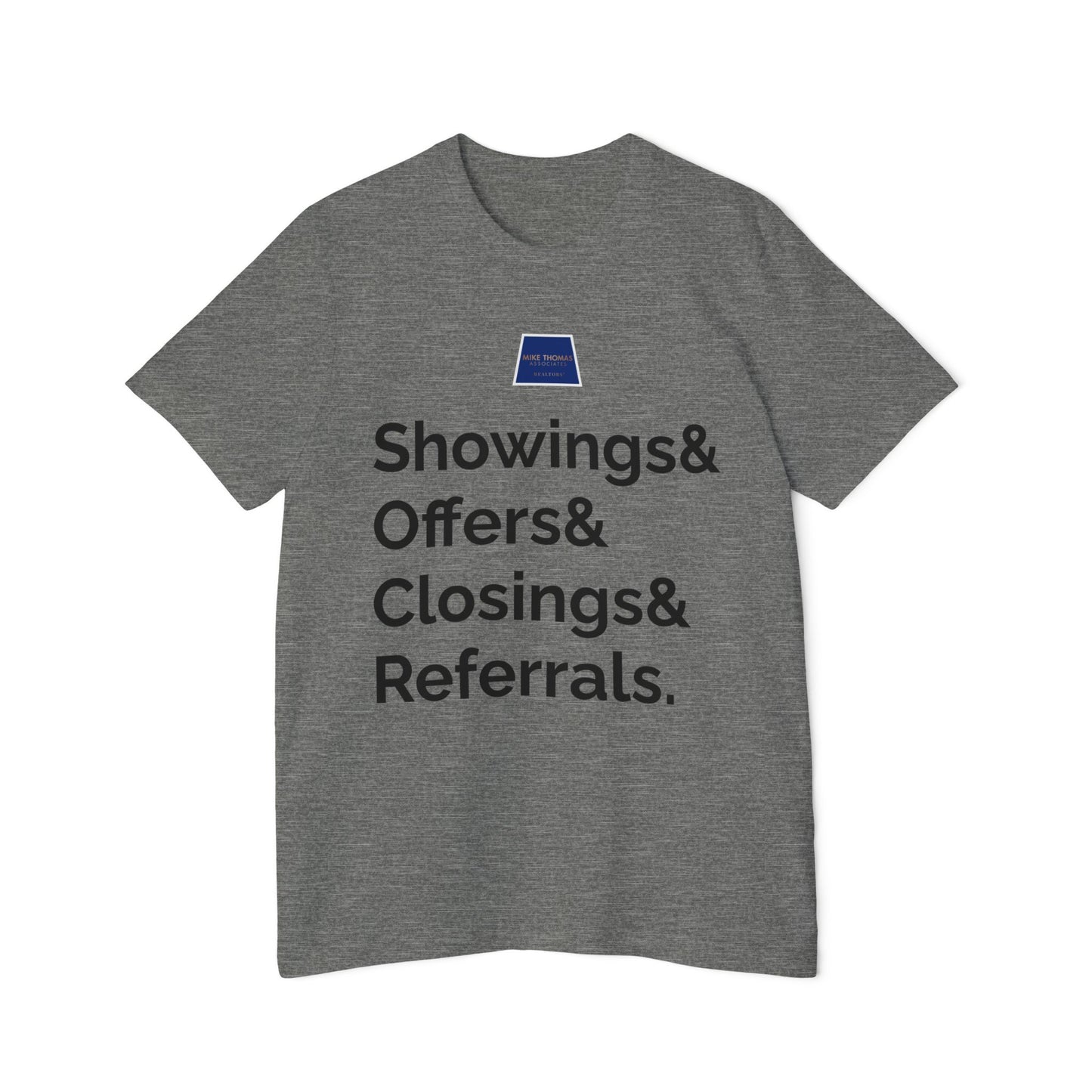 Real Estate Professional T-Shirt - USA-Made Unisex Jersey Tee with Slogan