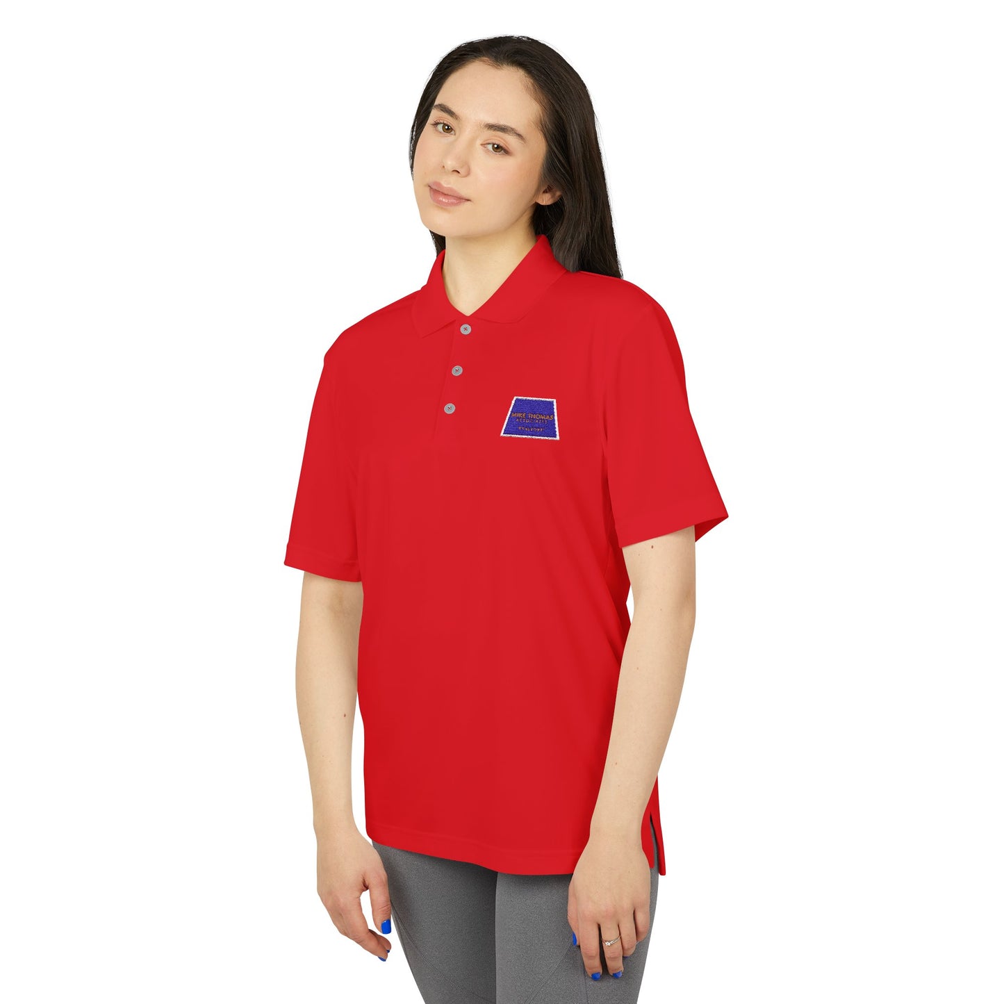 adidas Unisex Polo Shirt - Performance Athletic Style - MTA Trapezoid