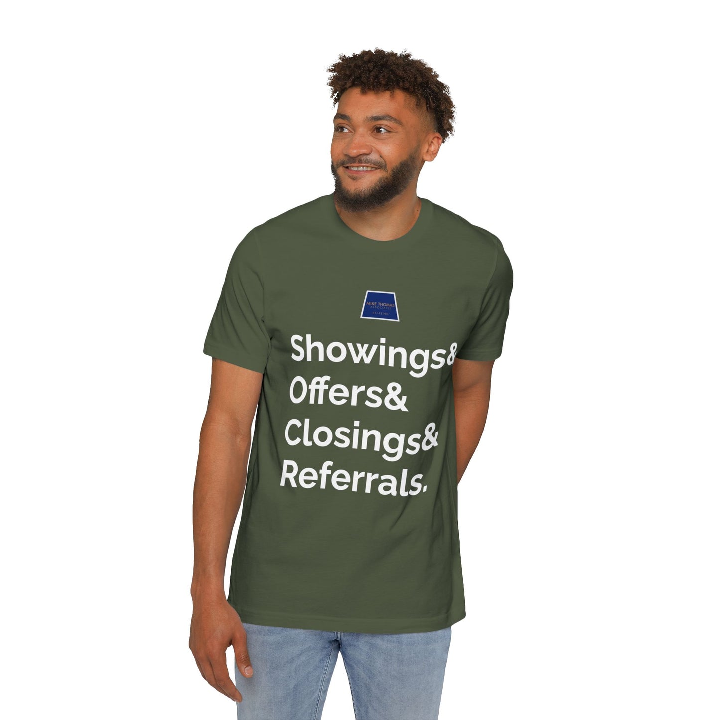 Real Estate Professional T-Shirt - USA-Made Unisex Jersey Tee with Slogan