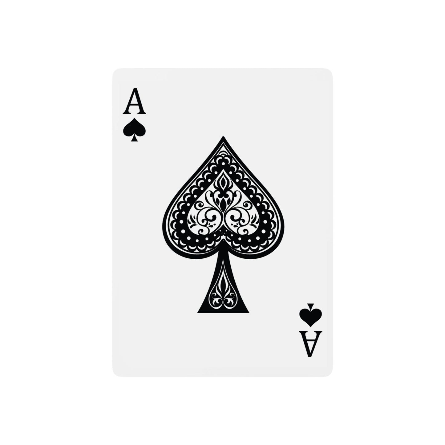 Elegant Poker Playing Cards Set - Customizable Design for Game Night