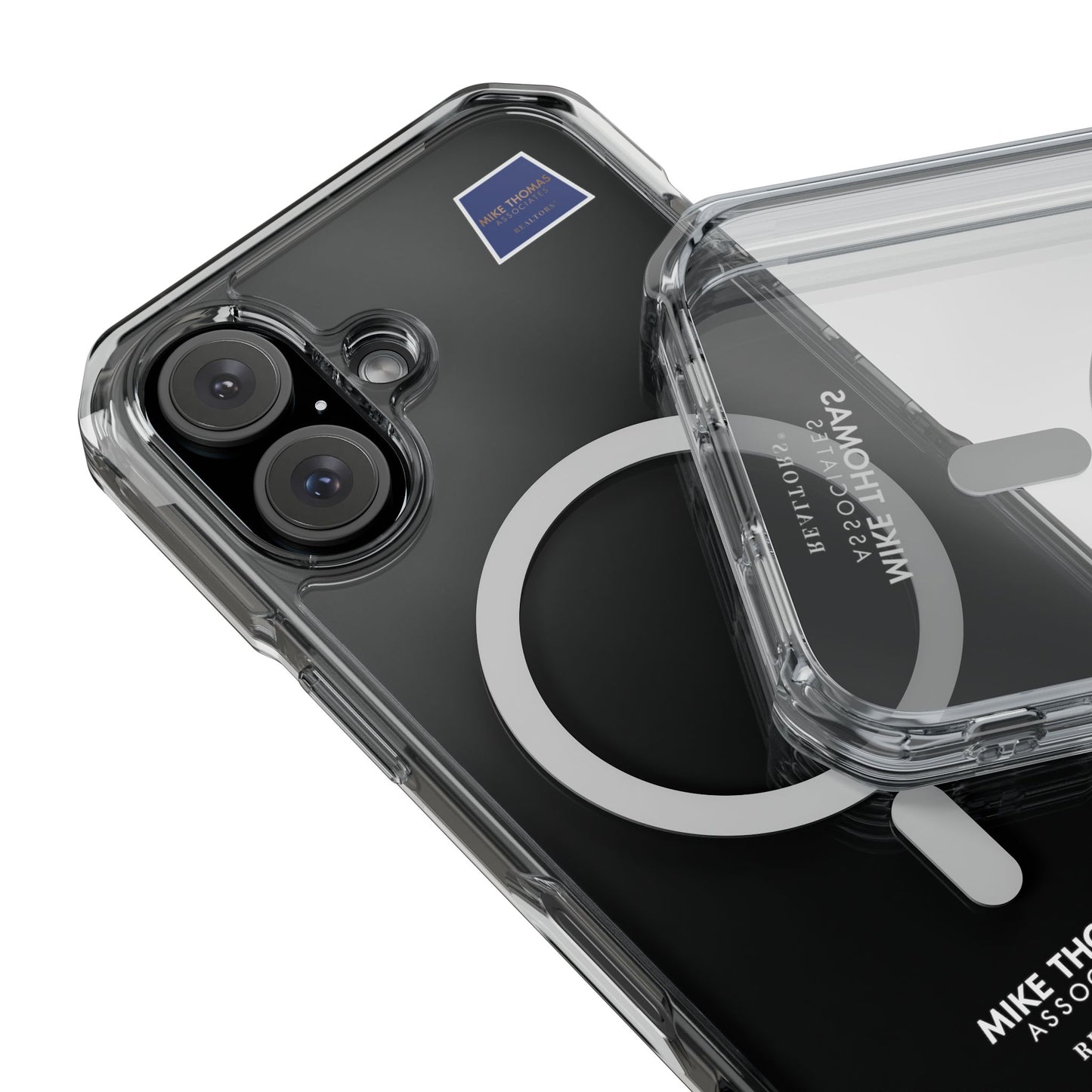 Magnetic Phone Case with Professional Branding - Clear Impact Design