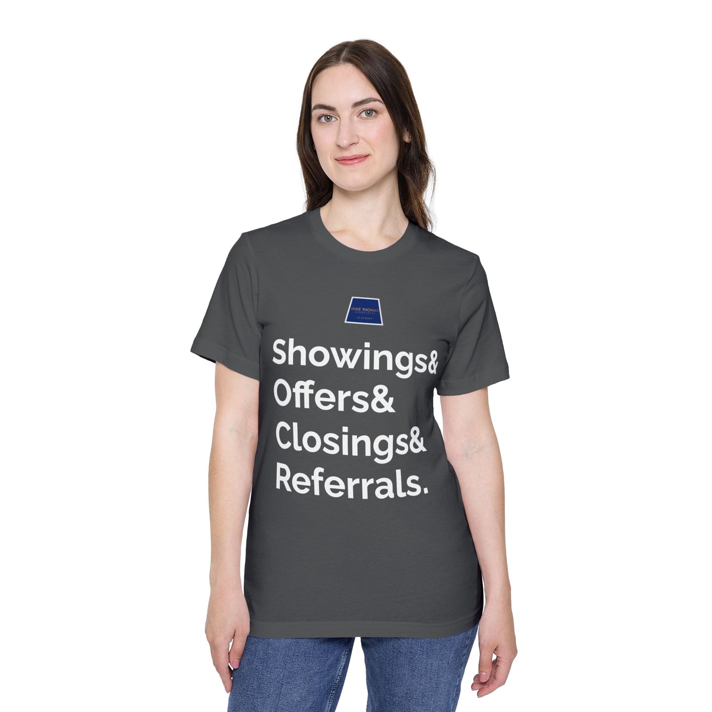 Real Estate Professional T-Shirt - USA-Made Unisex Jersey Tee with Slogan