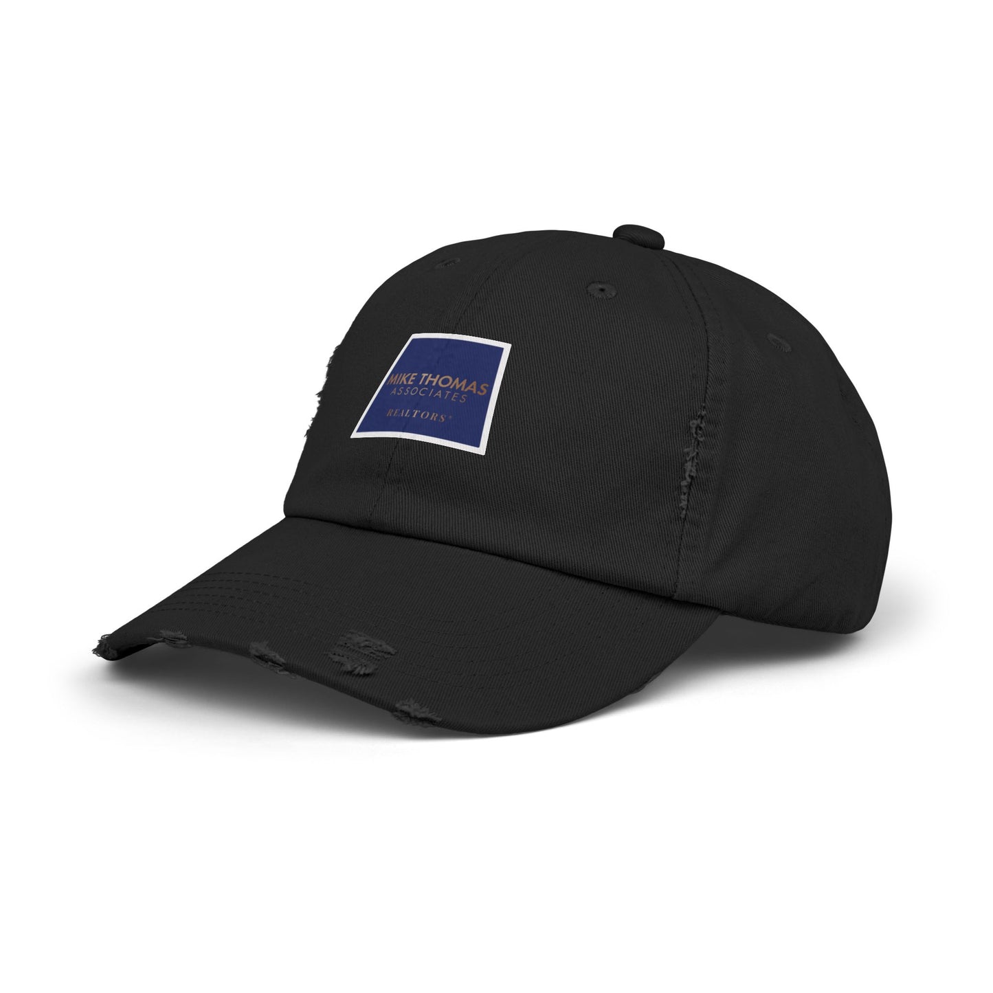 Unisex Distressed Cap with Realtor Logo - Casual Everyday Accessory