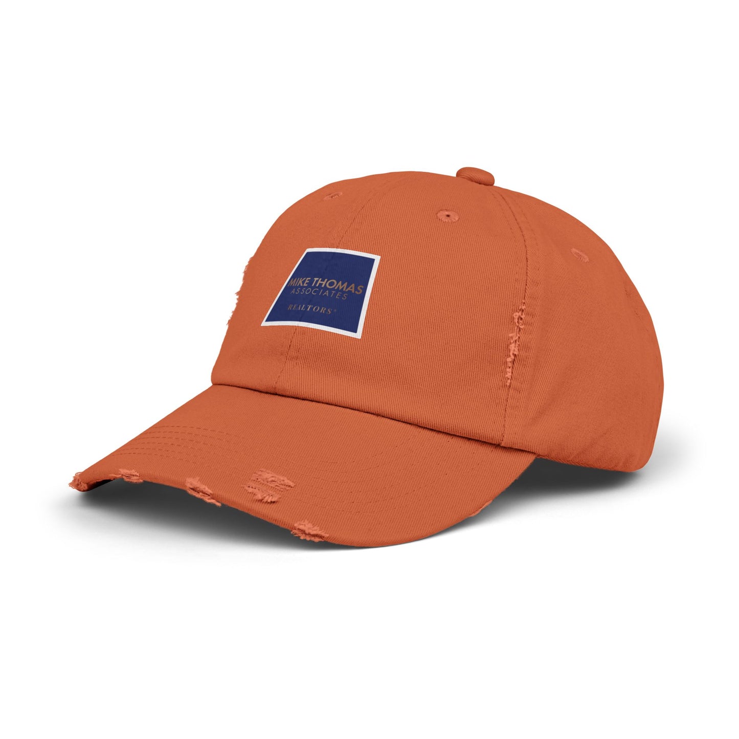 Unisex Distressed Cap with Realtor Logo - Casual Everyday Accessory