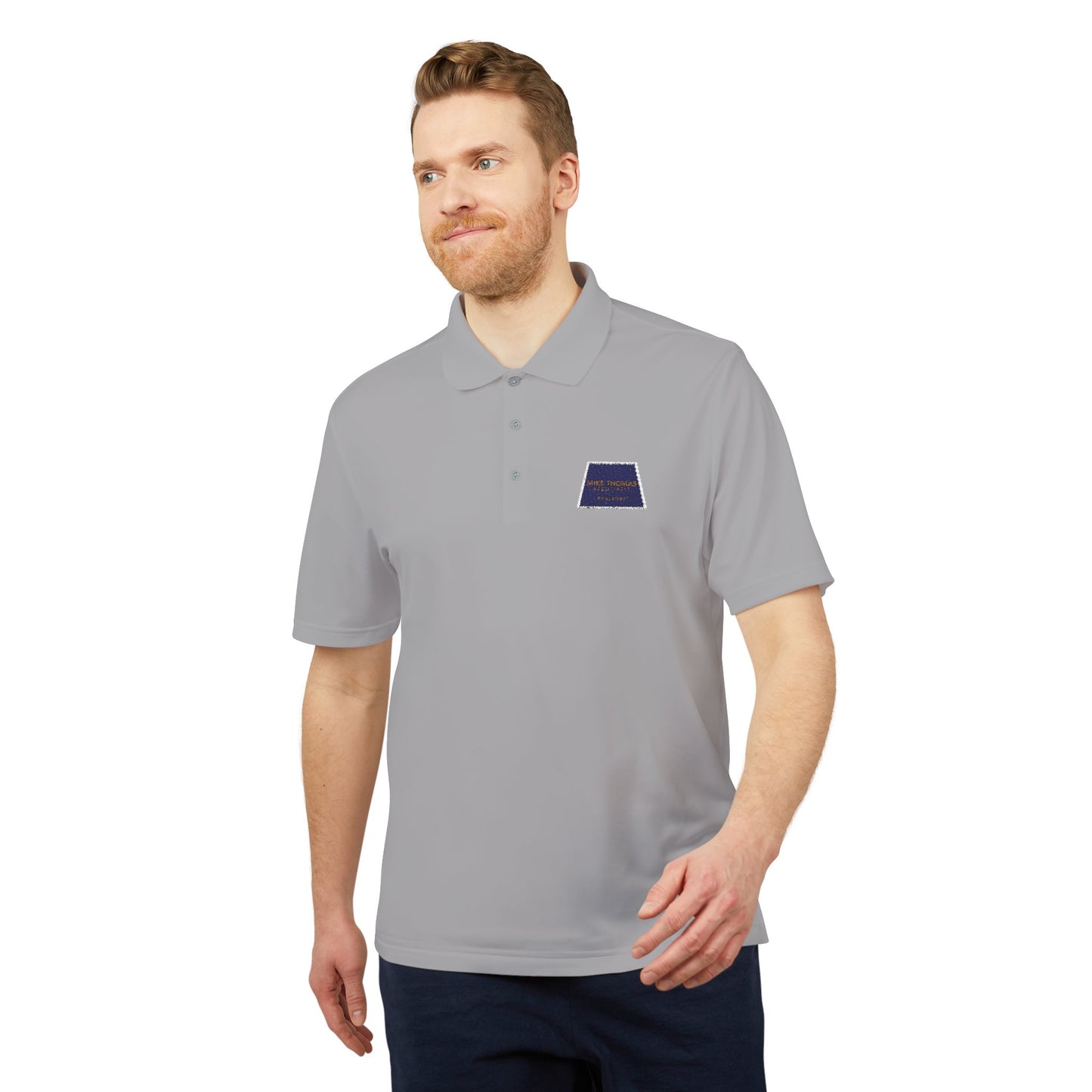 adidas Unisex Polo Shirt - Performance Athletic Style - MTA Trapezoid