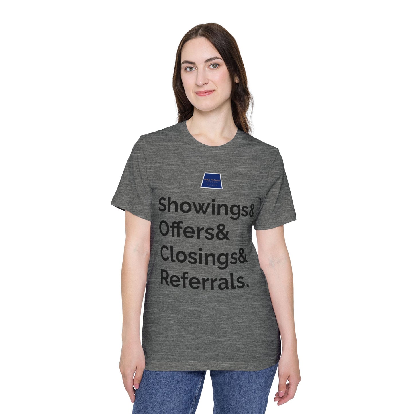 Real Estate Professional T-Shirt - USA-Made Unisex Jersey Tee with Slogan