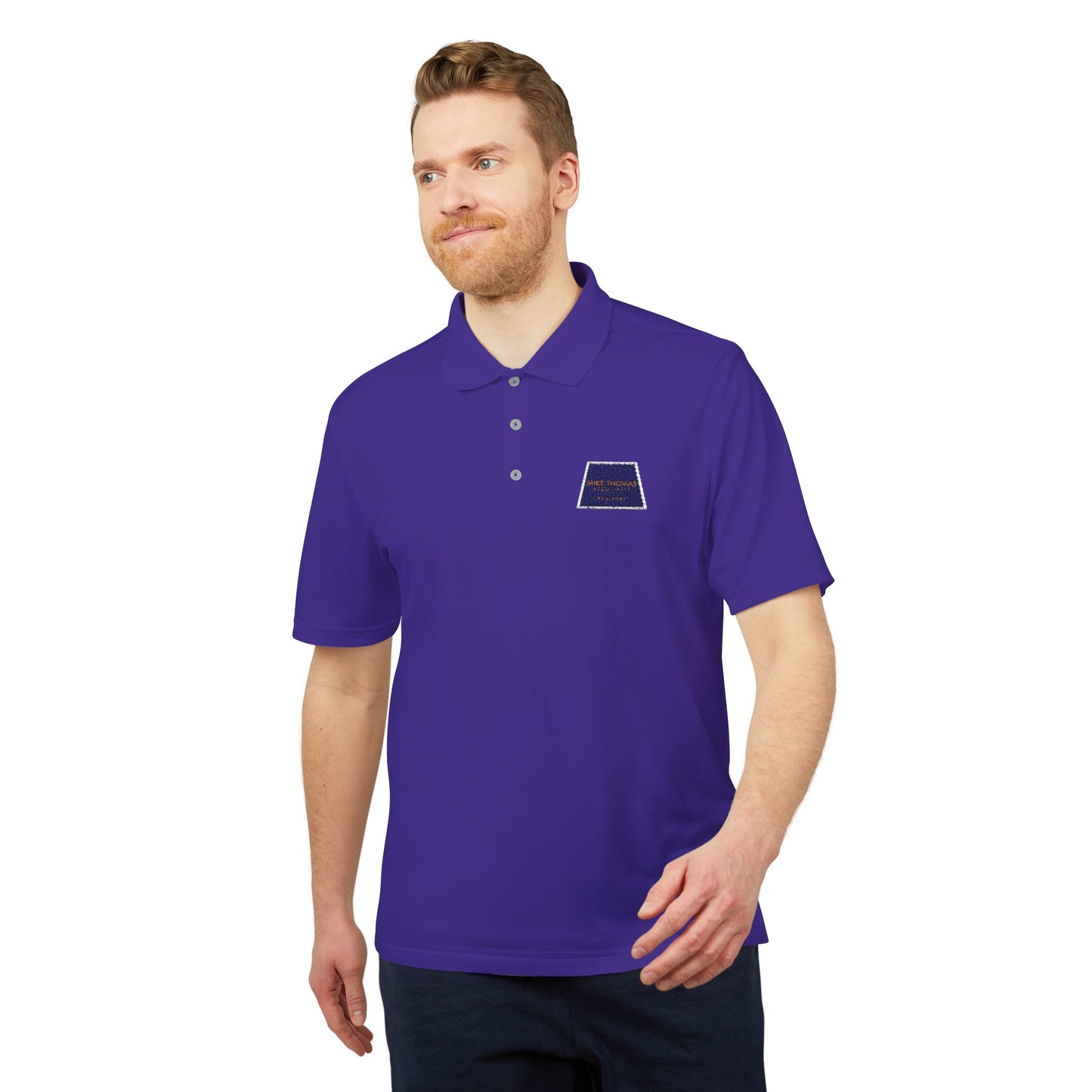 adidas Unisex Polo Shirt - Performance Athletic Style - MTA Trapezoid