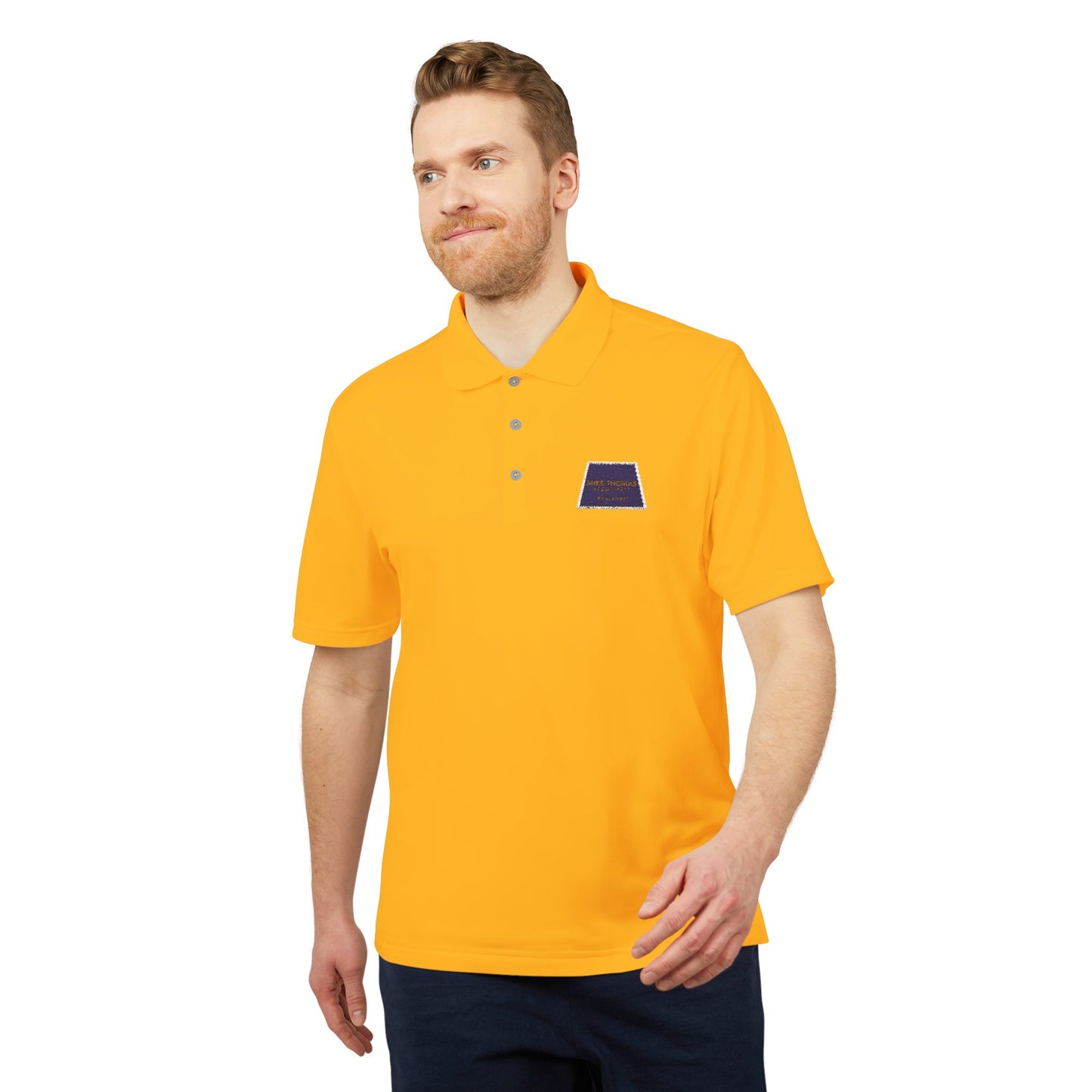 adidas Unisex Polo Shirt - Performance Athletic Style - MTA Trapezoid