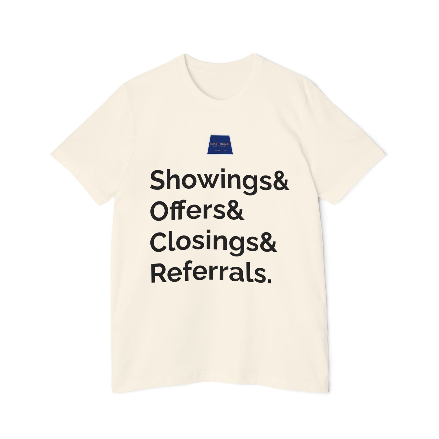 Real Estate Professional T-Shirt - USA-Made Unisex Jersey Tee with Slogan