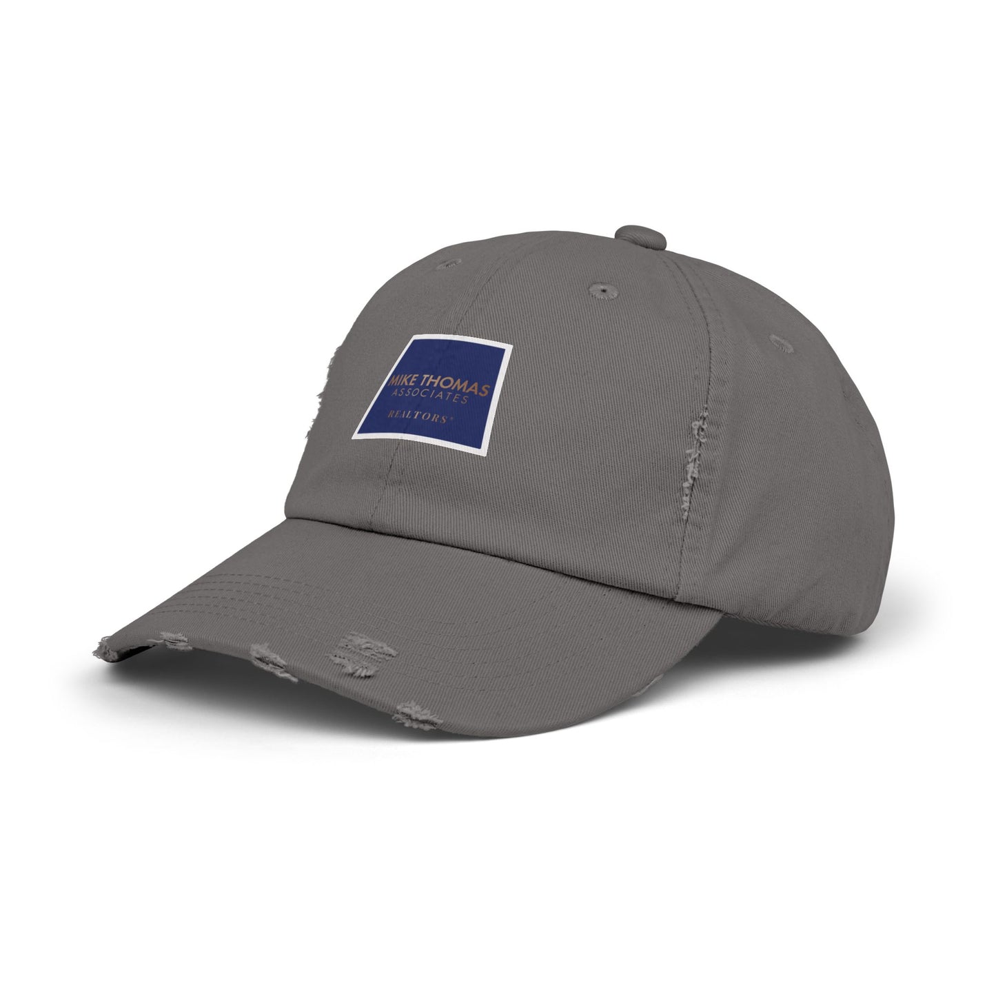 Unisex Distressed Cap with Realtor Logo - Casual Everyday Accessory