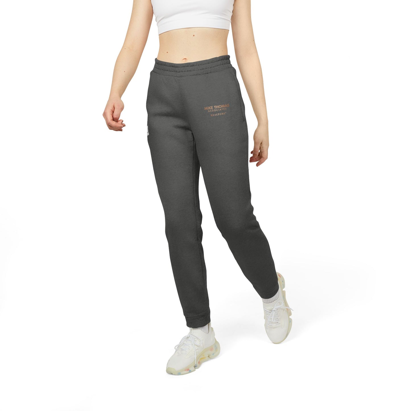 Adidas Unisex Fleece Joggers - Comfortable Athletic Wear for Relaxed Days - Alternate Logo