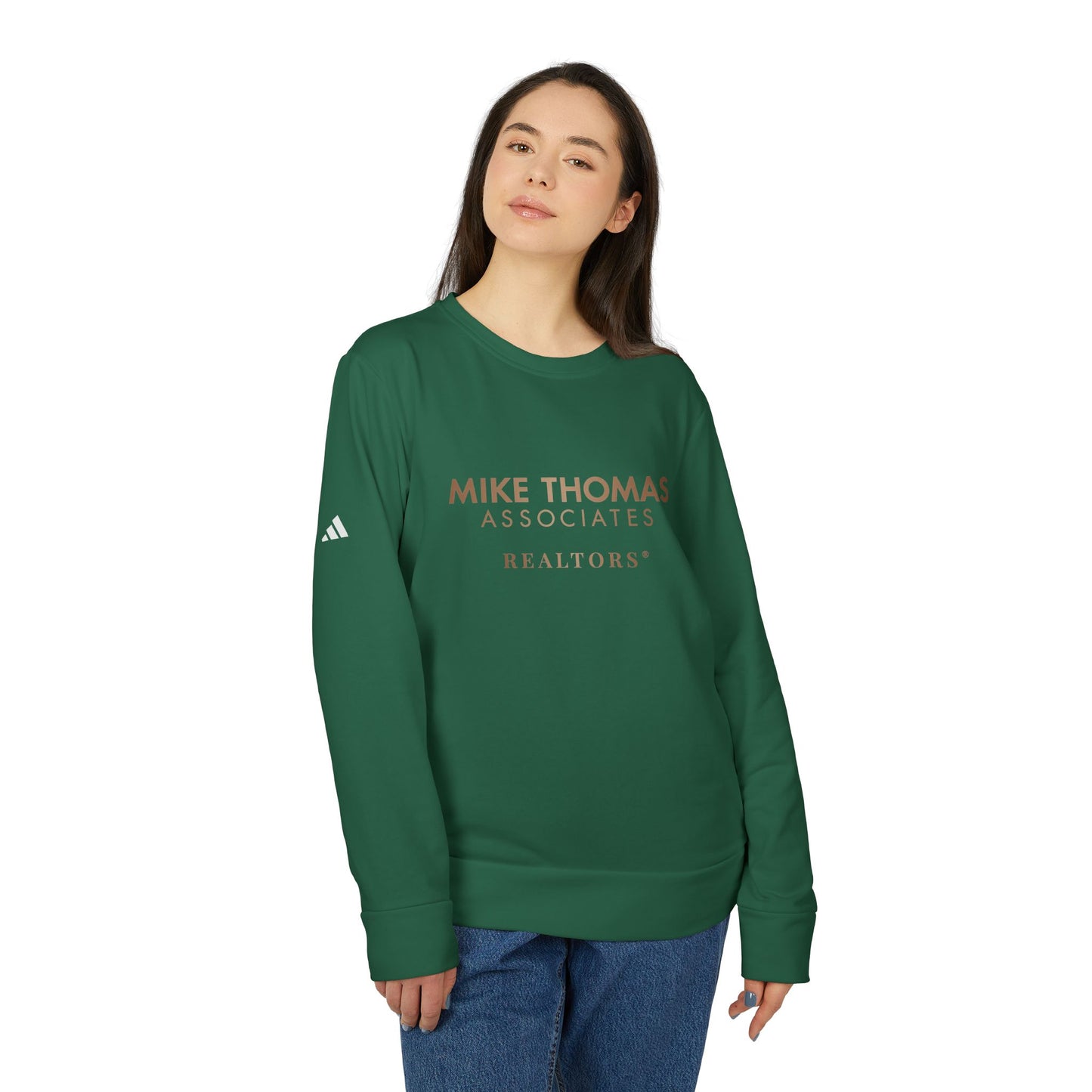 Custom Adidas Unisex Fleece Crewneck Sweatshirt - Realtor Edition