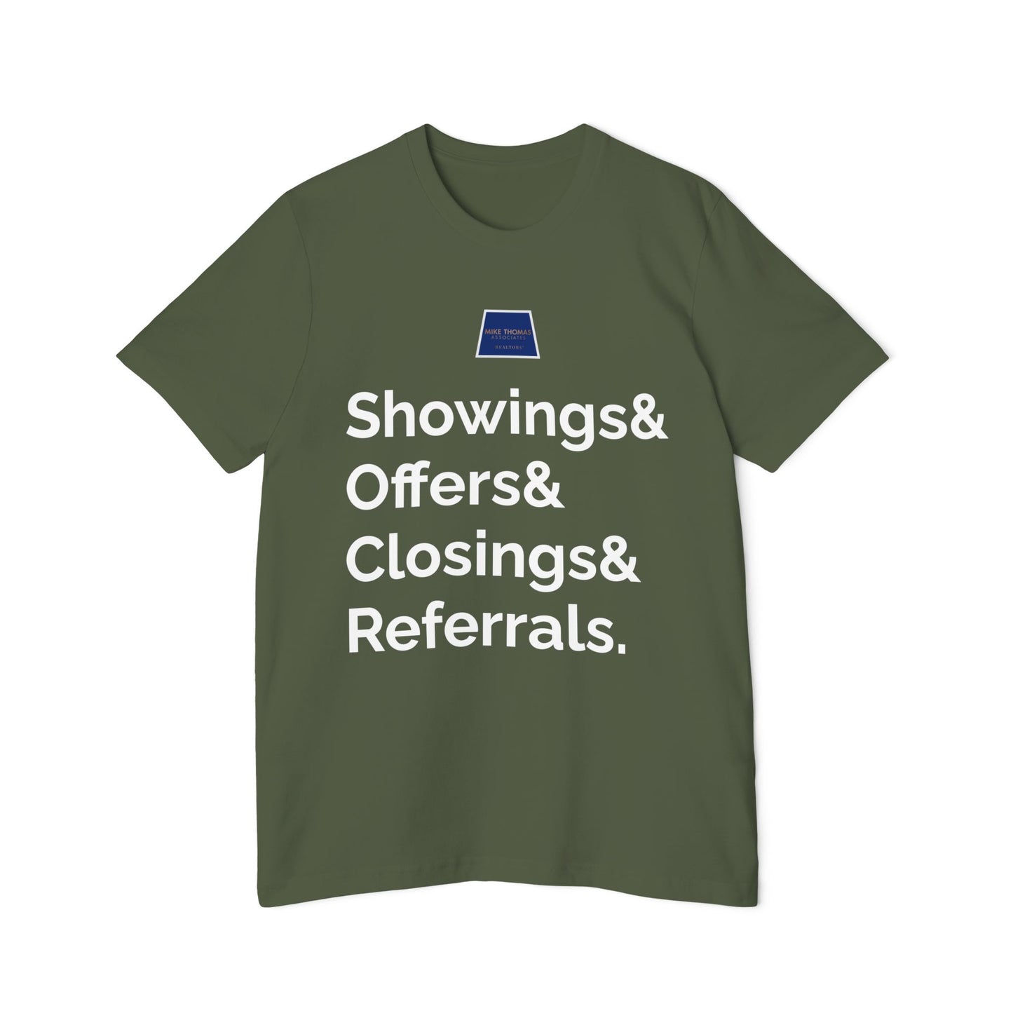 Real Estate Professional T-Shirt - USA-Made Unisex Jersey Tee with Slogan