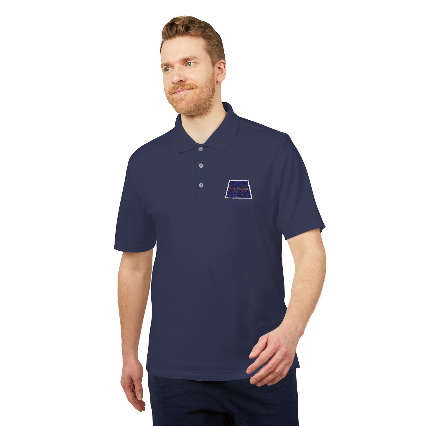 adidas Unisex Polo Shirt - Performance Athletic Style - MTA Trapezoid