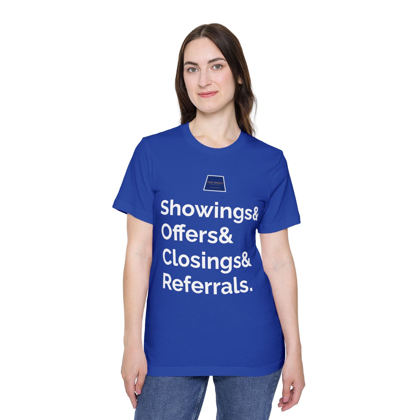 Real Estate Professional T-Shirt - USA-Made Unisex Jersey Tee with Slogan