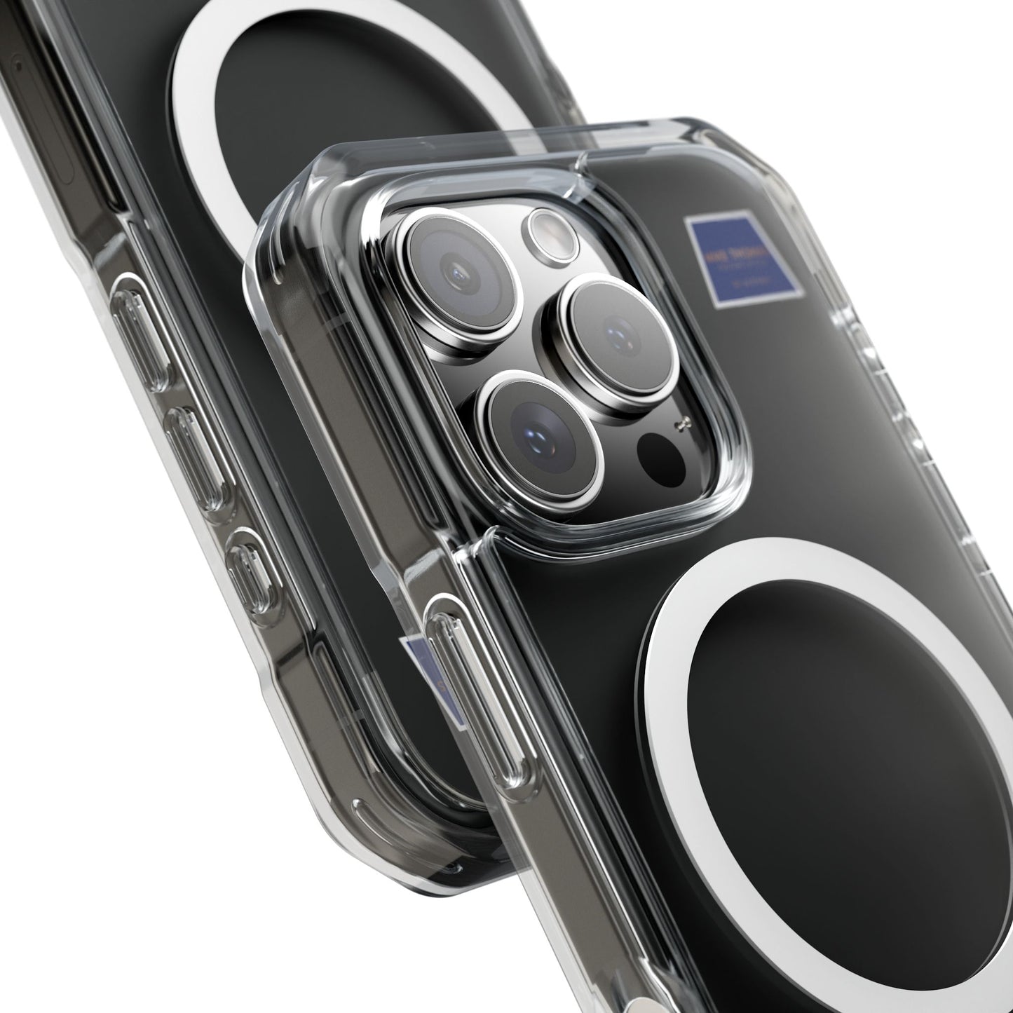 Magnetic Phone Case with Professional Branding - Clear Impact Design