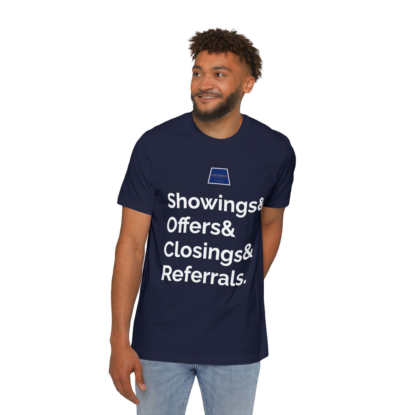 Real Estate Professional T-Shirt - USA-Made Unisex Jersey Tee with Slogan