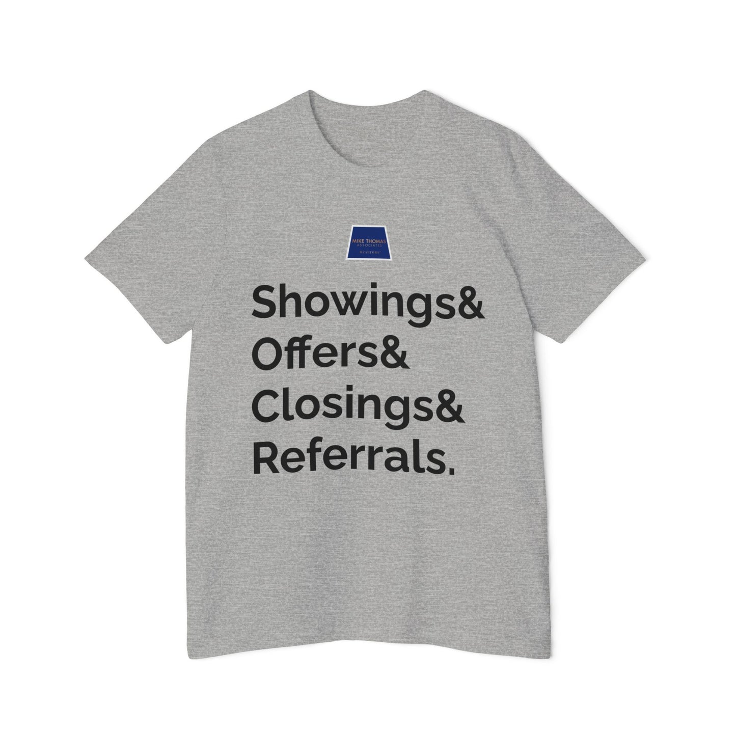 Real Estate Professional T-Shirt - USA-Made Unisex Jersey Tee with Slogan