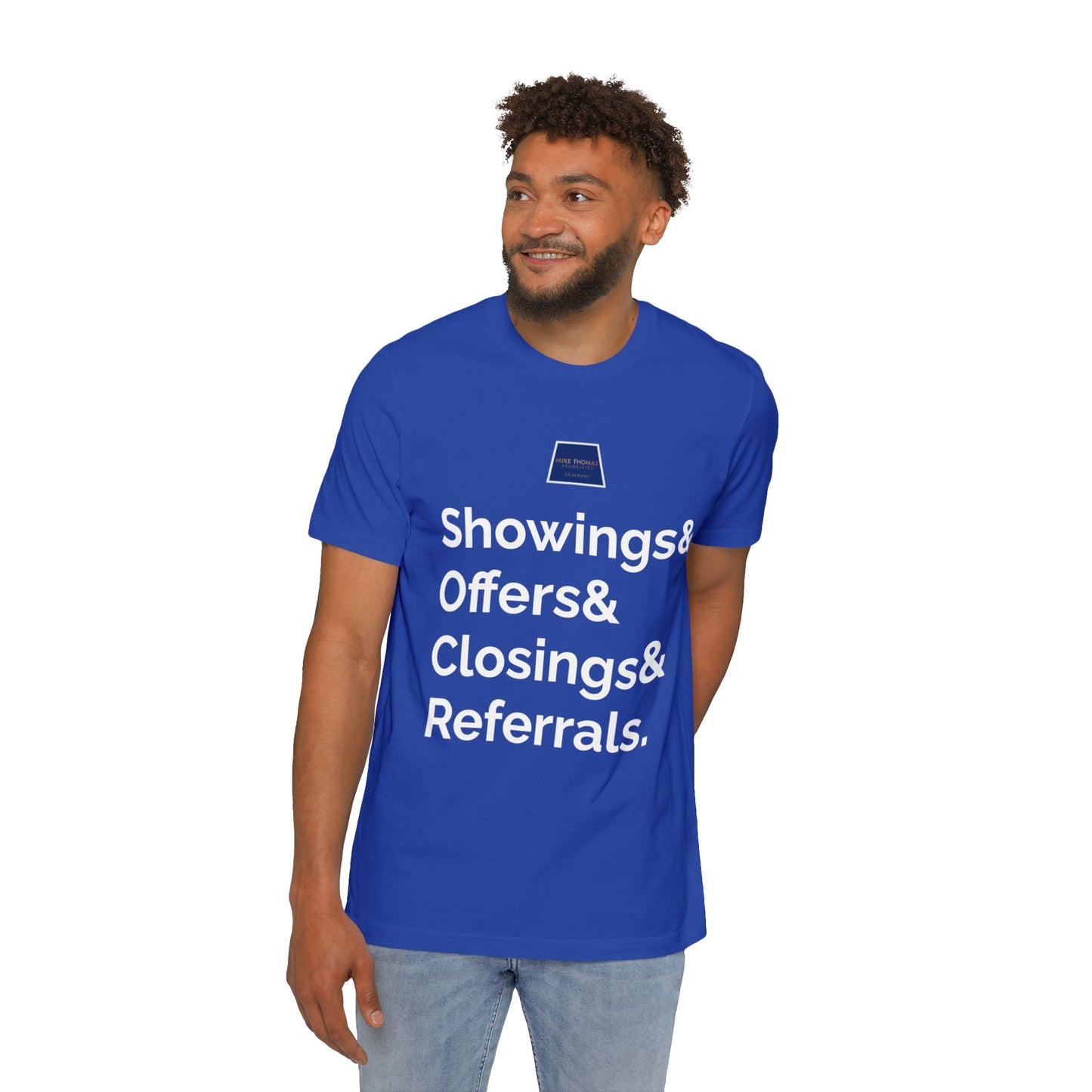 Real Estate Professional T-Shirt - USA-Made Unisex Jersey Tee with Slogan