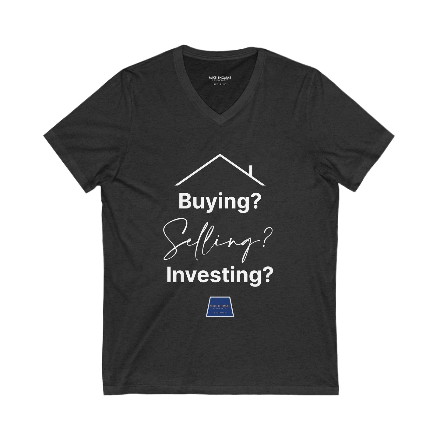 Unisex Jersey Short Sleeve V-Neck Realtor Tee