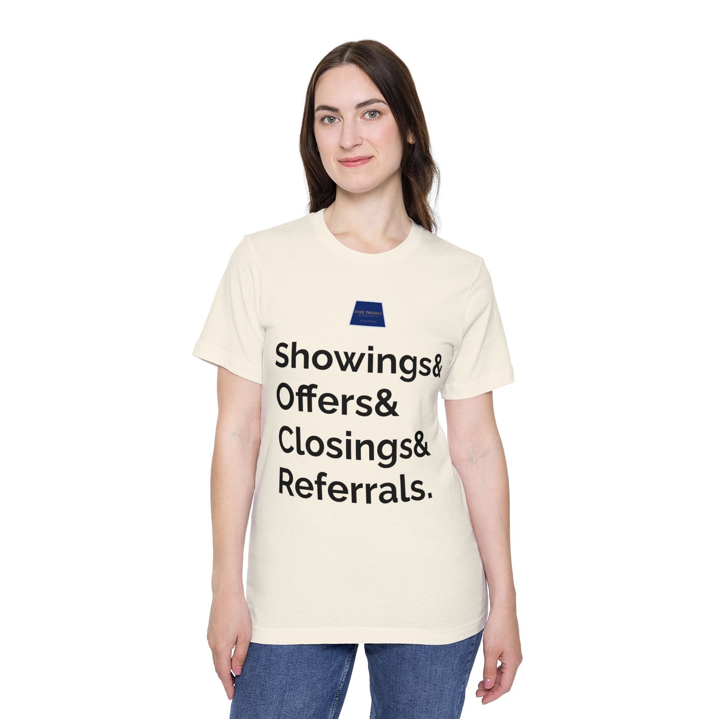 Real Estate Professional T-Shirt - USA-Made Unisex Jersey Tee with Slogan