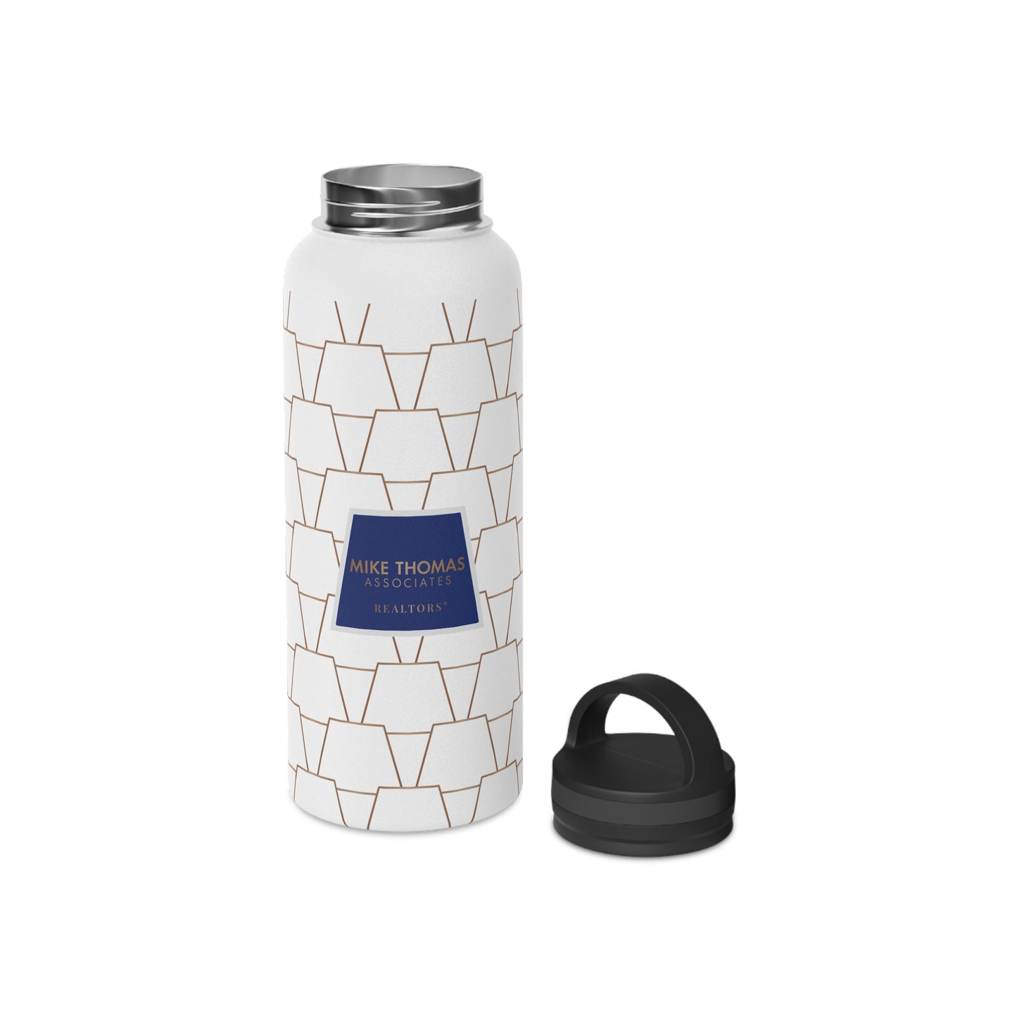 Stylish Stainless Steel Water Bottle with Handle – Perfect for On-the-Go Hydration