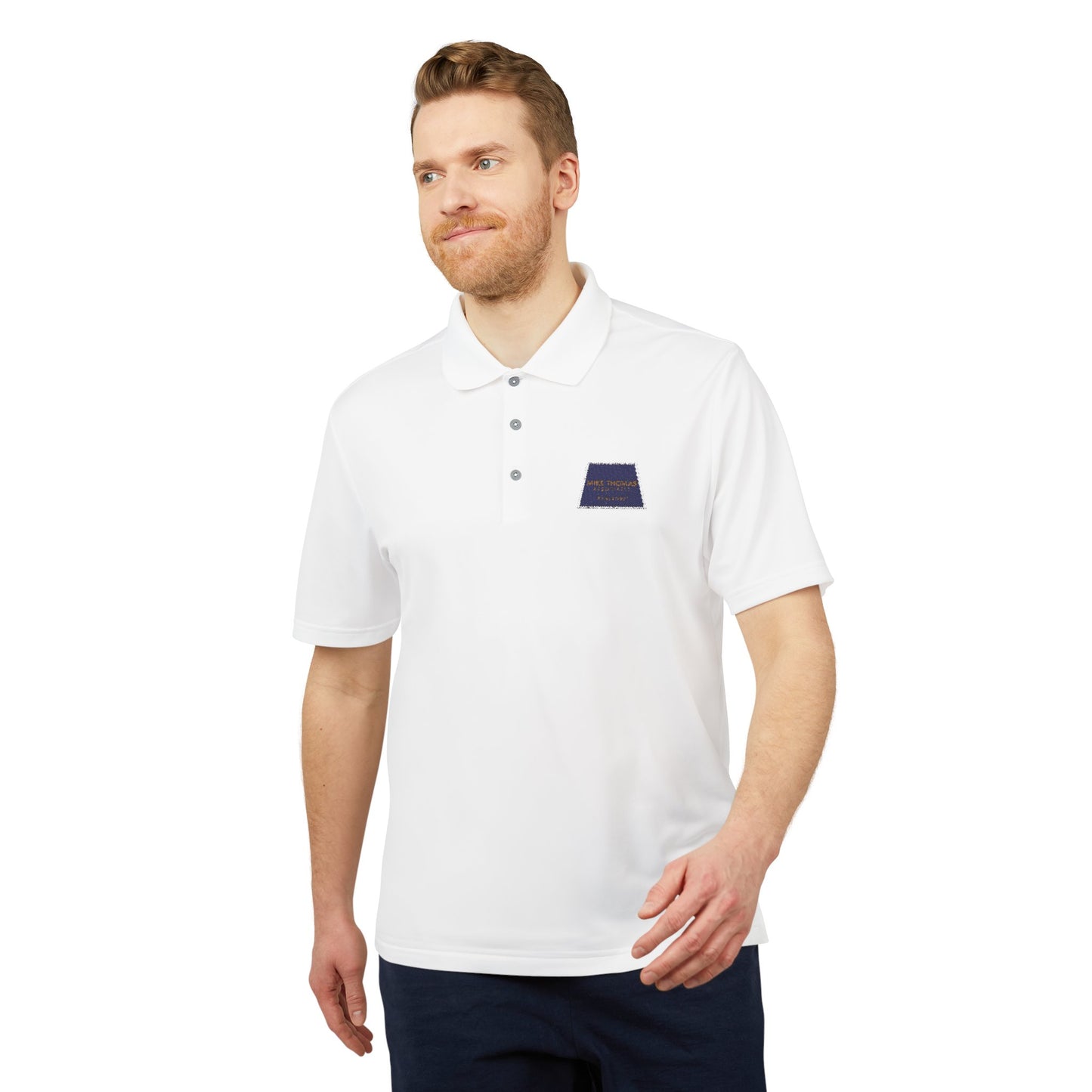 adidas Unisex Polo Shirt - Performance Athletic Style - MTA Trapezoid