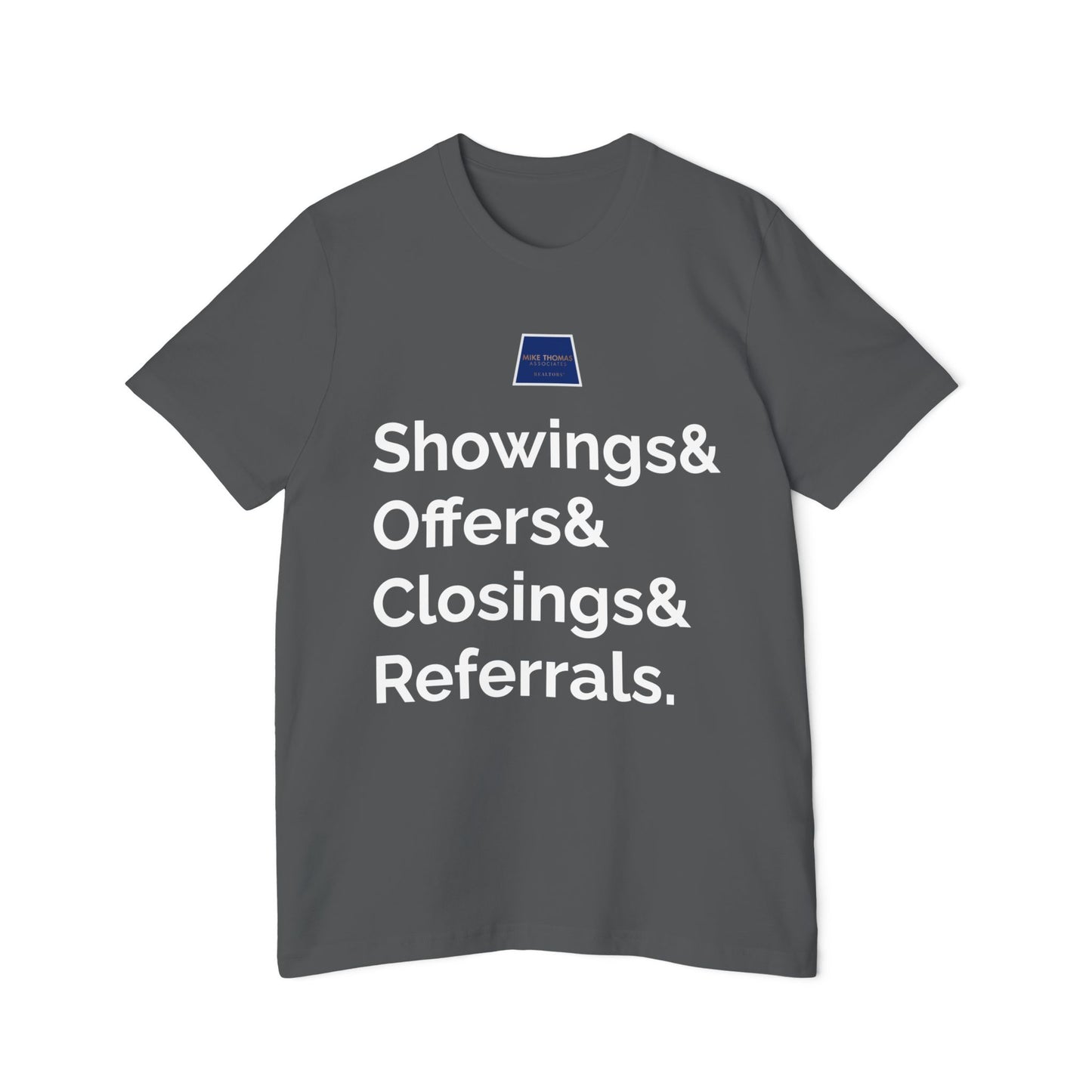 Real Estate Professional T-Shirt - USA-Made Unisex Jersey Tee with Slogan