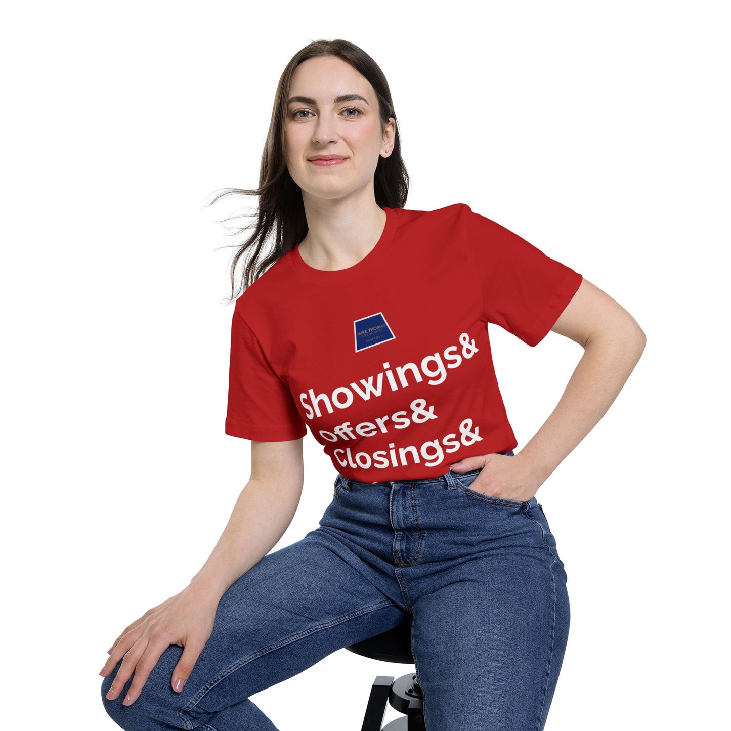 Real Estate Professional T-Shirt - USA-Made Unisex Jersey Tee with Slogan