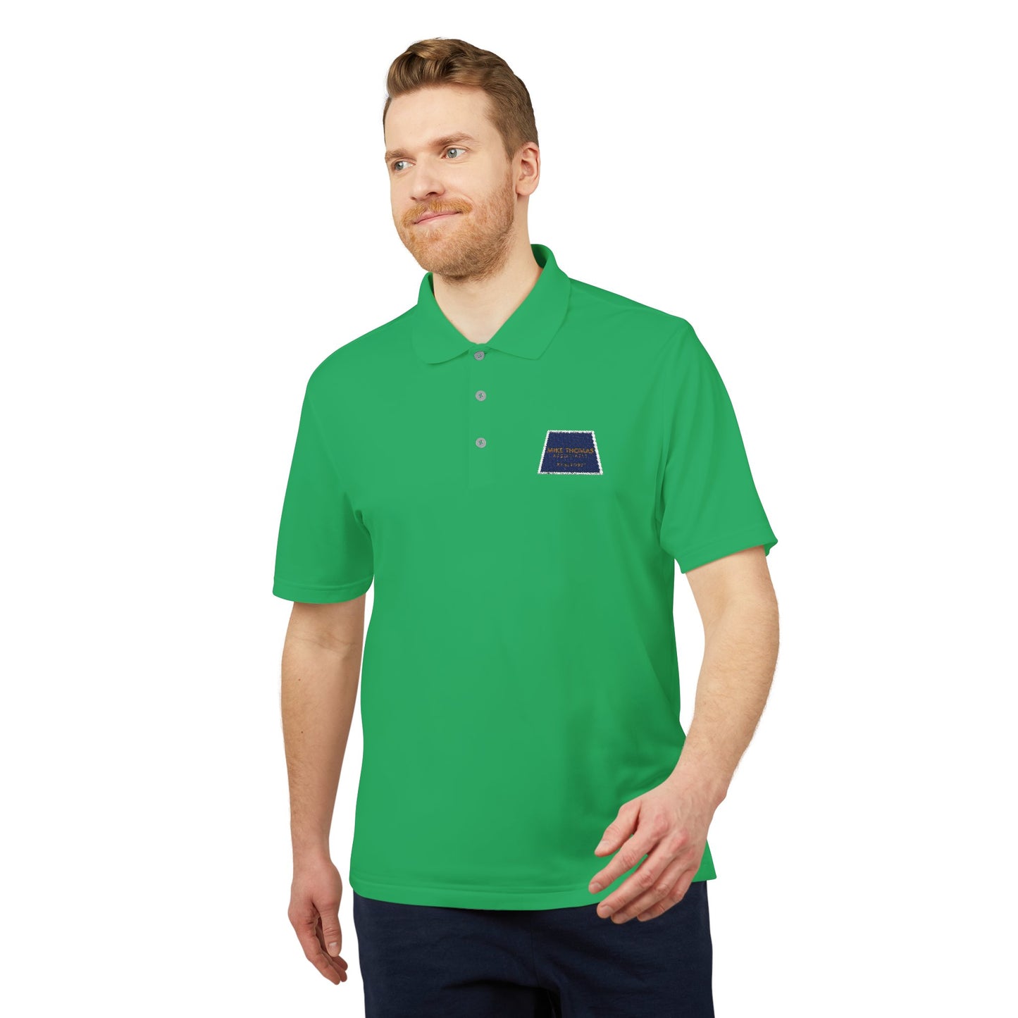 adidas Unisex Polo Shirt - Performance Athletic Style - MTA Trapezoid