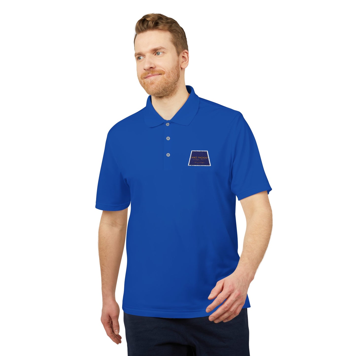 adidas Unisex Polo Shirt - Performance Athletic Style - MTA Trapezoid