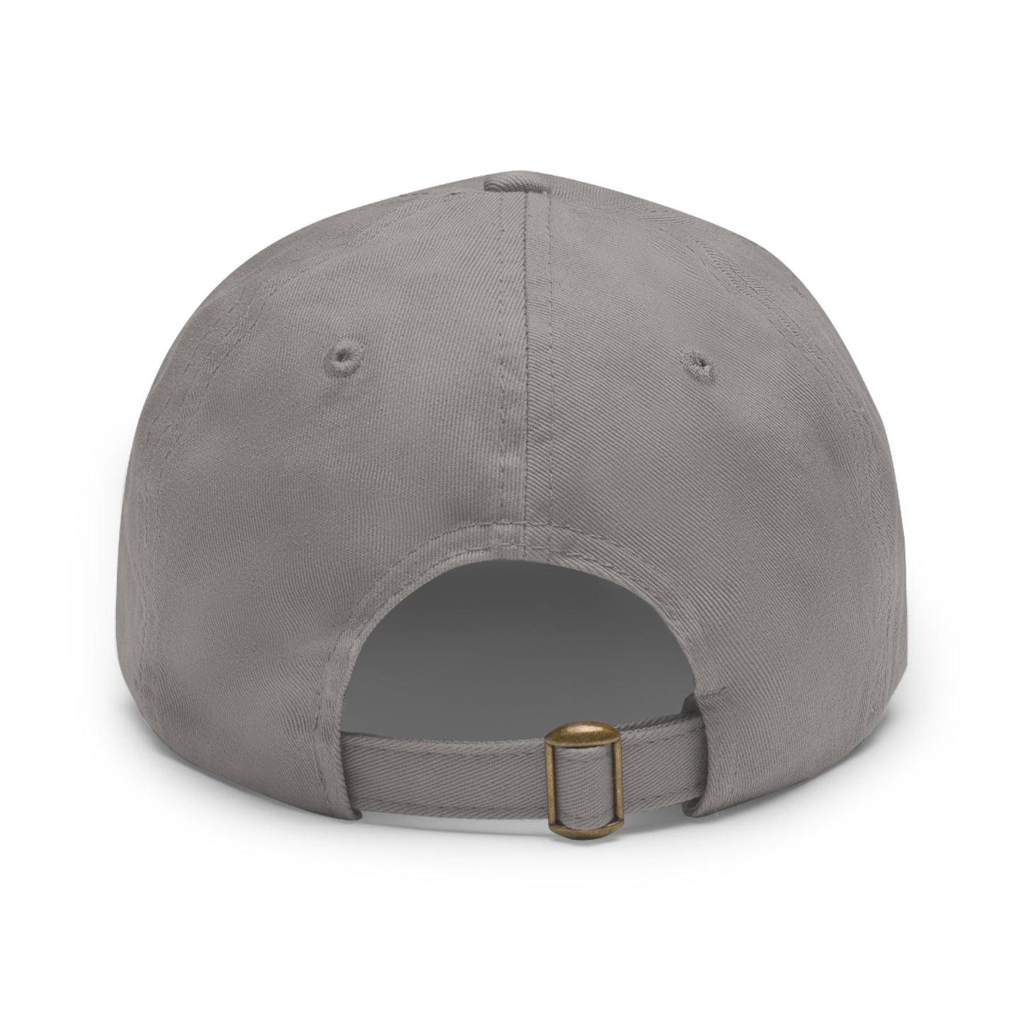 Classic Dad Hat with Leather Patch - Personalized Realtor Cap
