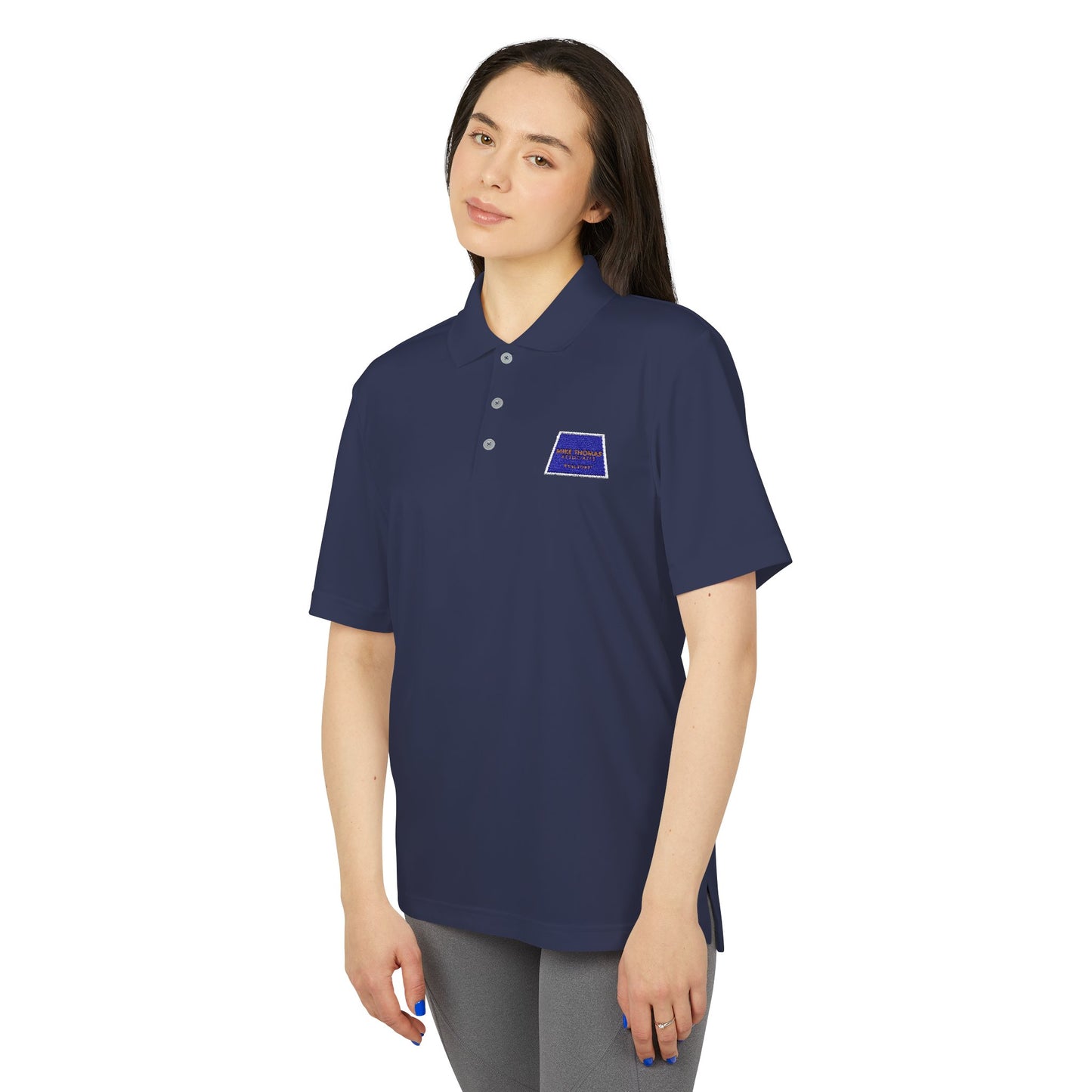 adidas Unisex Polo Shirt - Performance Athletic Style - MTA Trapezoid