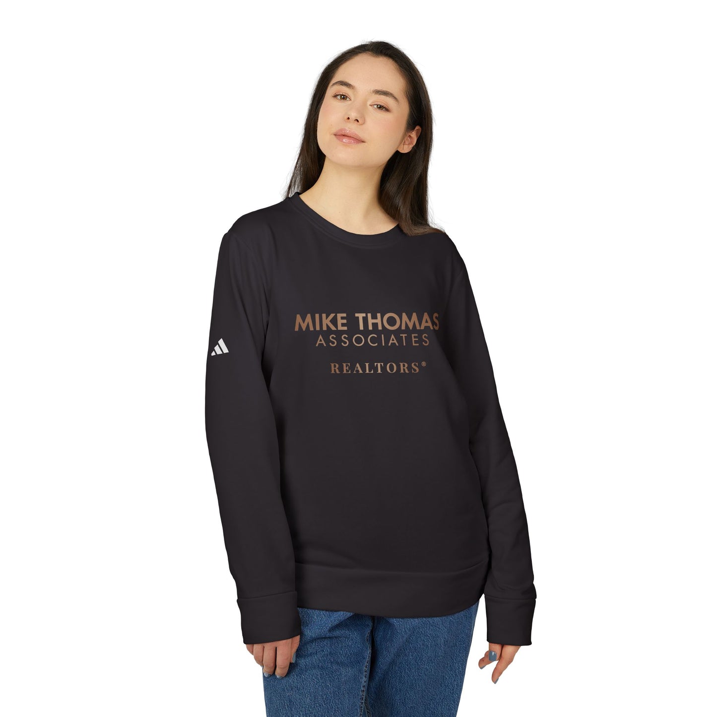 Custom Adidas Unisex Fleece Crewneck Sweatshirt - Realtor Edition