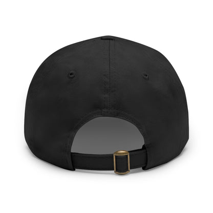 Classic Dad Hat with Leather Patch - Personalized Realtor Cap