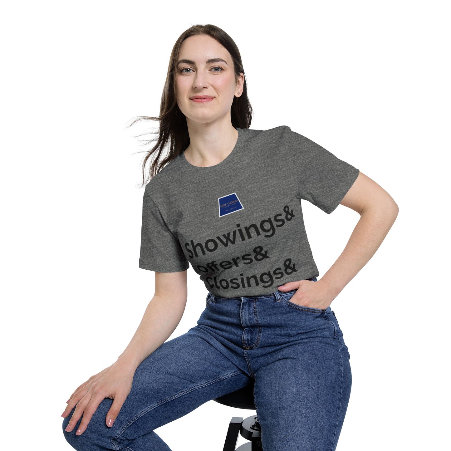 Real Estate Professional T-Shirt - USA-Made Unisex Jersey Tee with Slogan