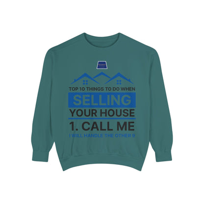 Real Estate Agent Sweatshirt - Top Tips for Selling Your House