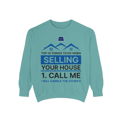 Real Estate Agent Sweatshirt - Top Tips for Selling Your House