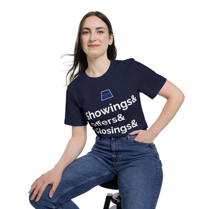 Real Estate Professional T-Shirt - USA-Made Unisex Jersey Tee with Slogan