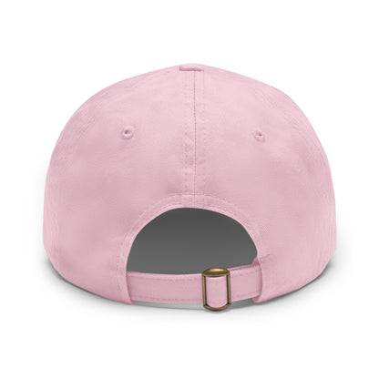 Classic Dad Hat with Leather Patch - Personalized Realtor Cap