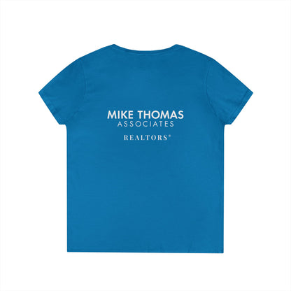Real Estate Matchmaker V-Neck T-Shirt for Realtors