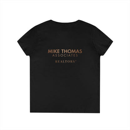 Real Estate Matchmaker V-Neck T-Shirt for Realtors