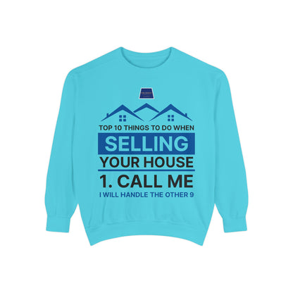 Real Estate Agent Sweatshirt - Top Tips for Selling Your House