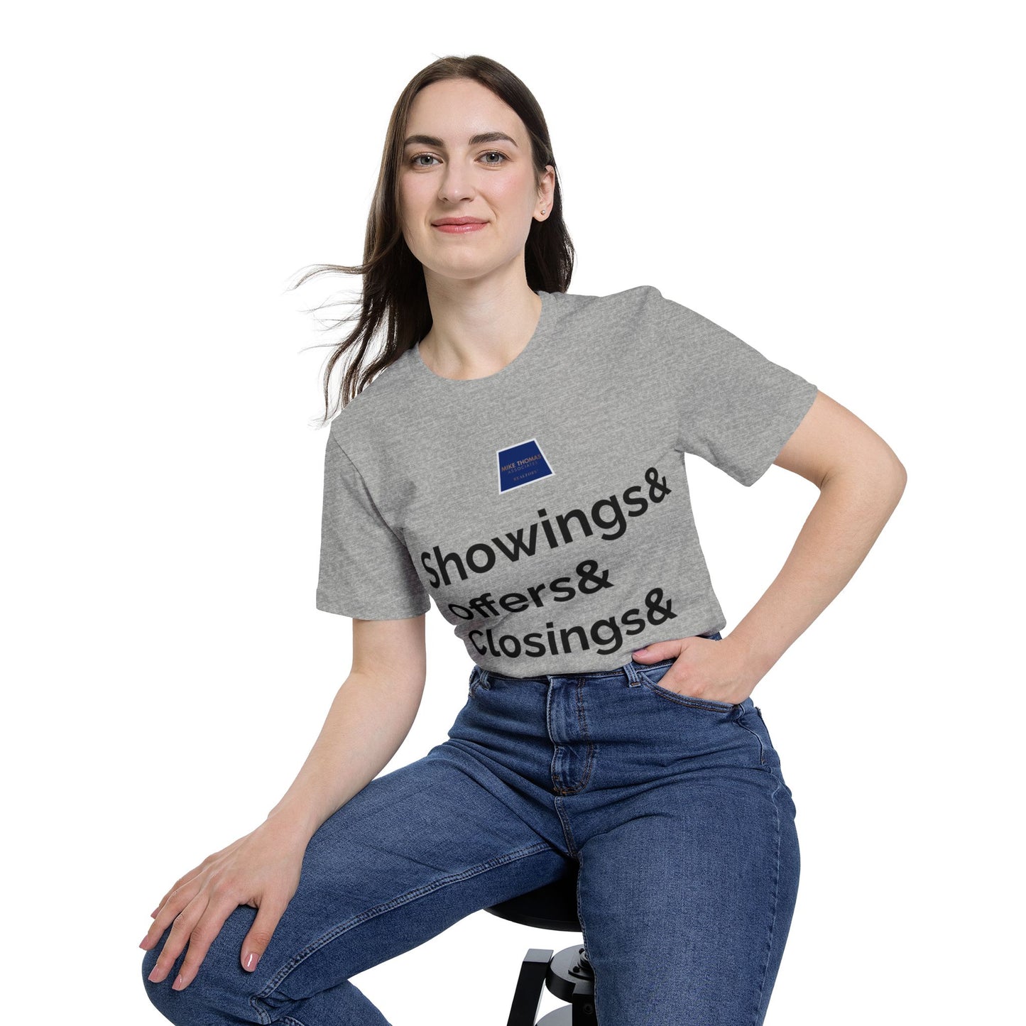 Real Estate Professional T-Shirt - USA-Made Unisex Jersey Tee with Slogan