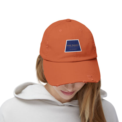 Unisex Distressed Cap with Realtor Logo - Casual Everyday Accessory